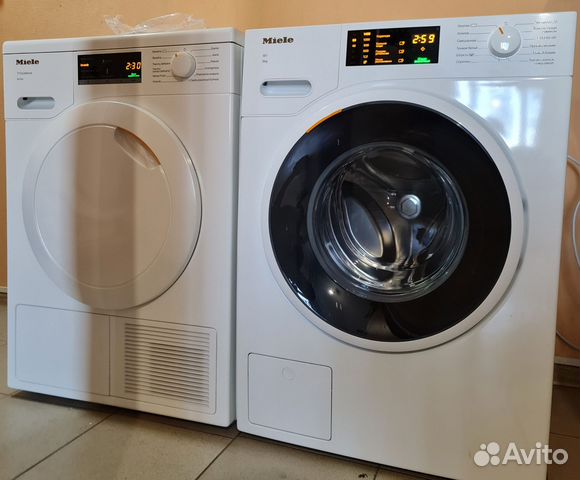 Стиральная и сушильная машина miele комплект новое купить в Москве ...