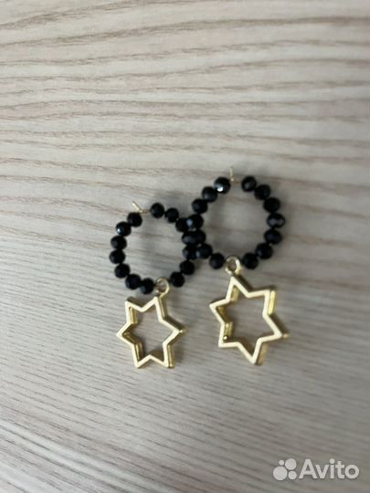 Звезда серёжки