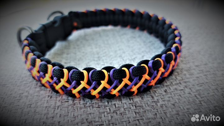 Ошейник из паракорда