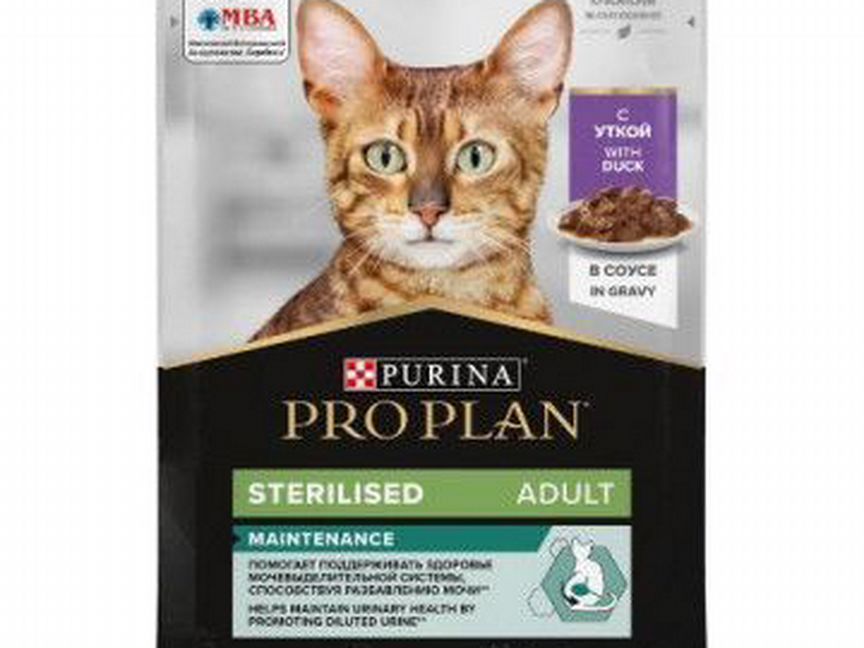 Влажный корм purina proplan для стерилизованных