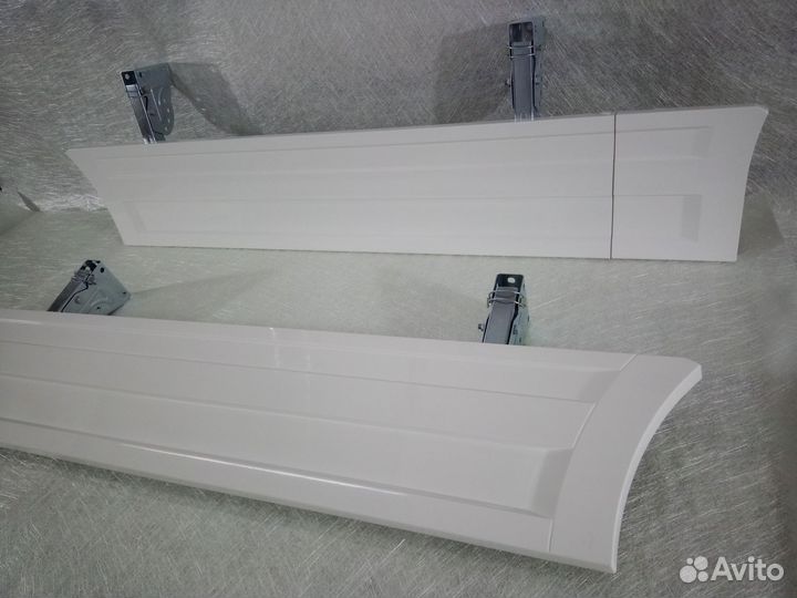 Боковая защита фургона отбойник спойлер Газель