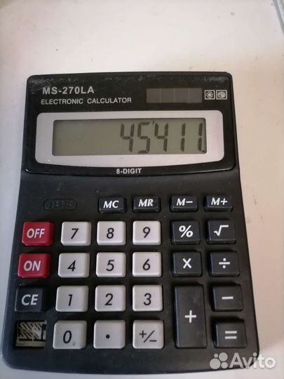 Калькулятор SDC-800 и MS-279LA