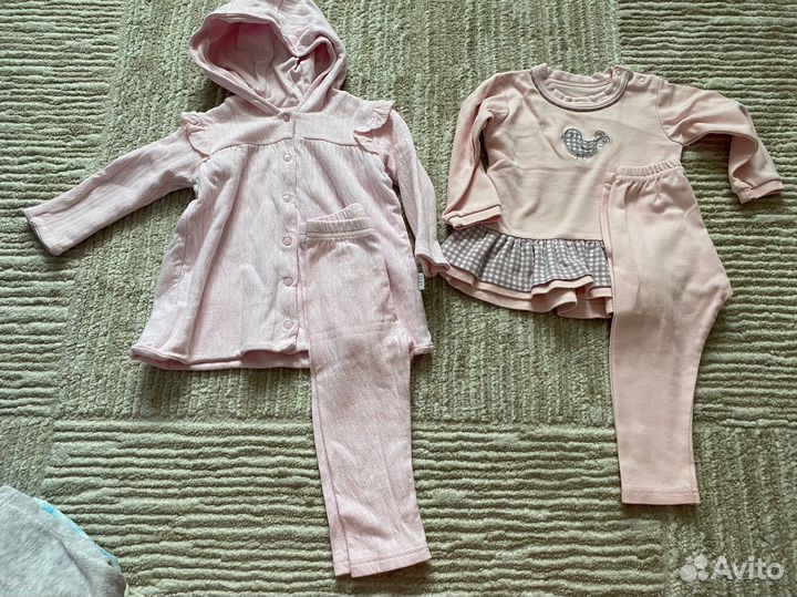 Вещи пакетом на девочку 80