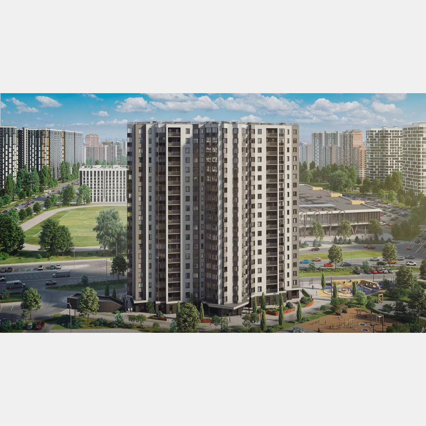 1-к. квартира, 36,8 м², 14/19 эт.