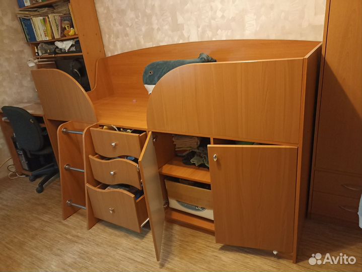 Детская кровать чердак бу