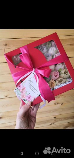 Зефирные цветы