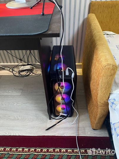 Игровой пк полный комплект с мониторами