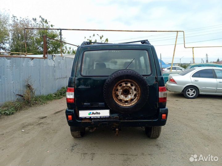 УАЗ Patriot 2.7 МТ, 2009, 105 000 км