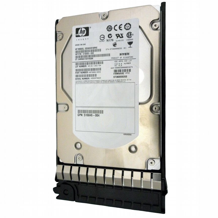 [ED0600FARNC] Жесткий Диск Hp 600gb Sas 3,5" Hdd Ed0600farnc