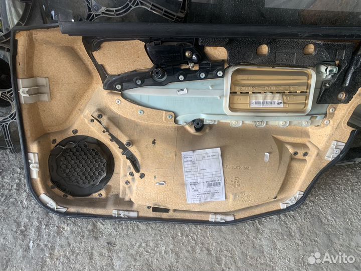 Карта двери передняя водительская mercedes w203