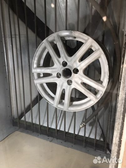 Пескоструйная обработка, порошковая окраска