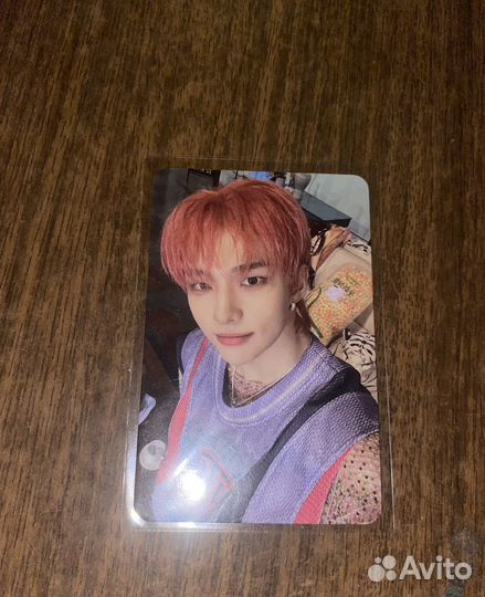 Карты stray kids хенджин 5star