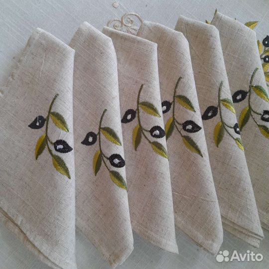Салфетки сервировочные.Хлопок