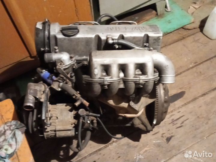 Двигатель nissan vanette ld20