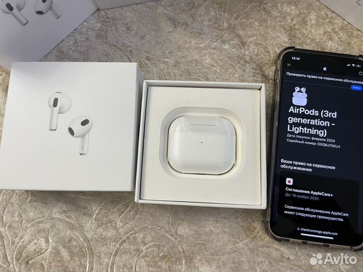 Наушники apple airpods 3