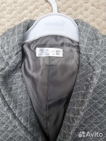 Пиджак для мальчика 110