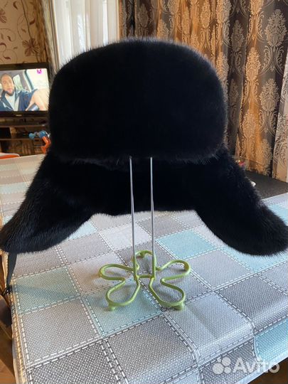 Шапка ушанка мужская