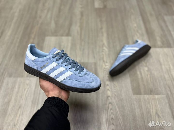 Кроссовки Adidas Handball Spezial Light Blue (41-4