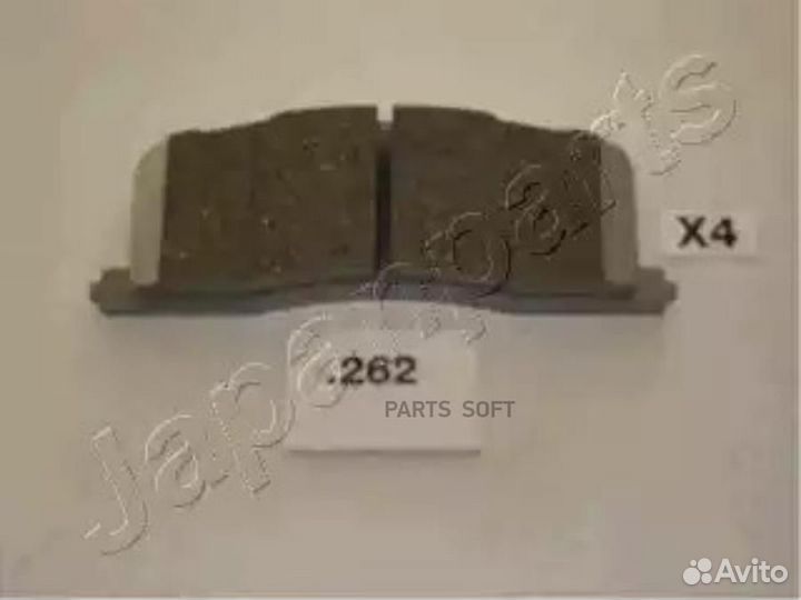 Japanparts PP-262AF Колодки тормозные toyota previ