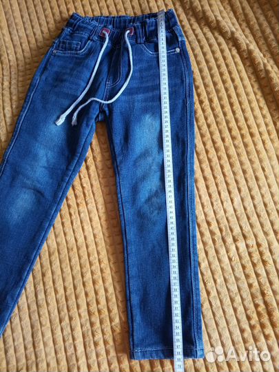 Джинсы утепленные для девочки
