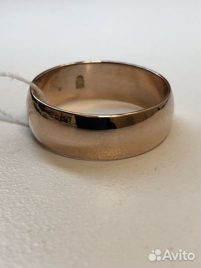 Золотое обручальное кольцо СССР