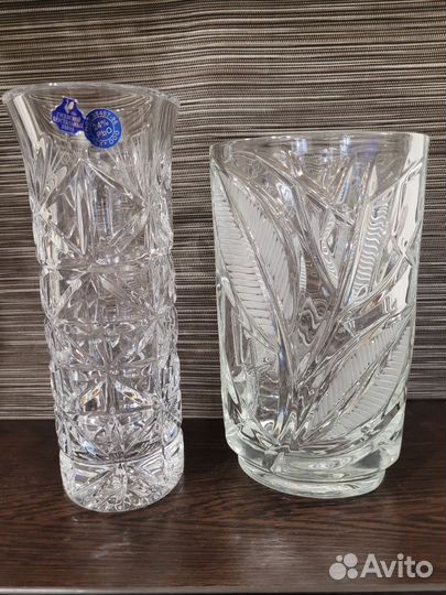 Хрустальные вазы