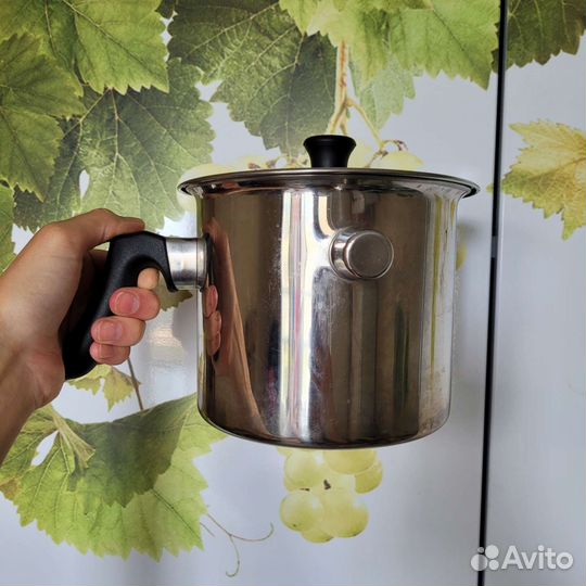 Молоковарка с крышкой, для варки каш, молока