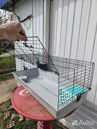 Клетка для кроликов бу 100х50