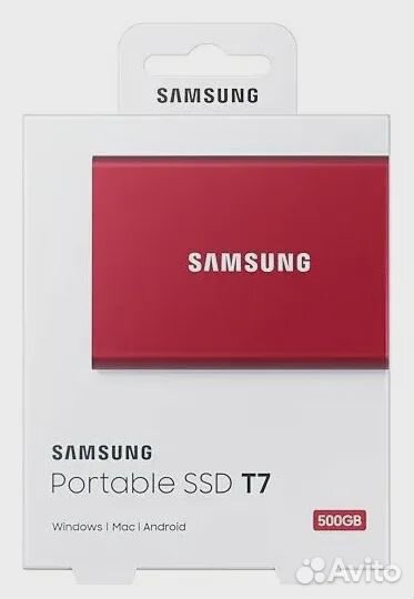 Внешний жёсткий диск (SSD) Samsung MU-PC500R/WW