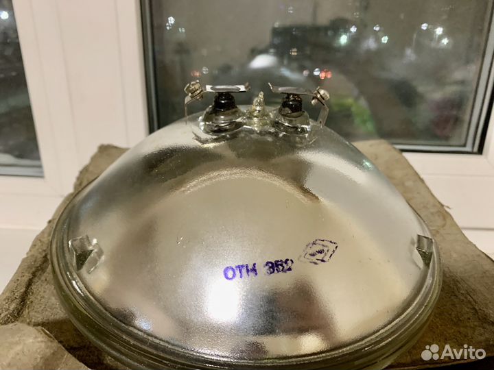 Лампа фара самолетная лфсм 28-600