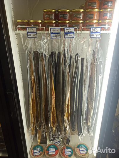 Угорь горячего копчения