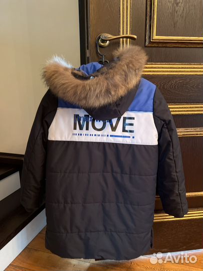 Парка для мальчика 140рост