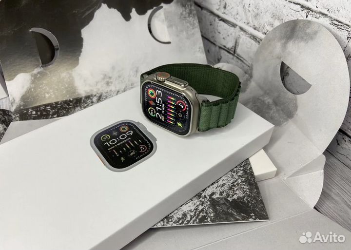 Apple Watch Ultra 2 поколения Amoled дисплей