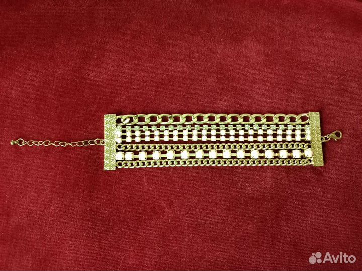 Женский браслет бижутерия