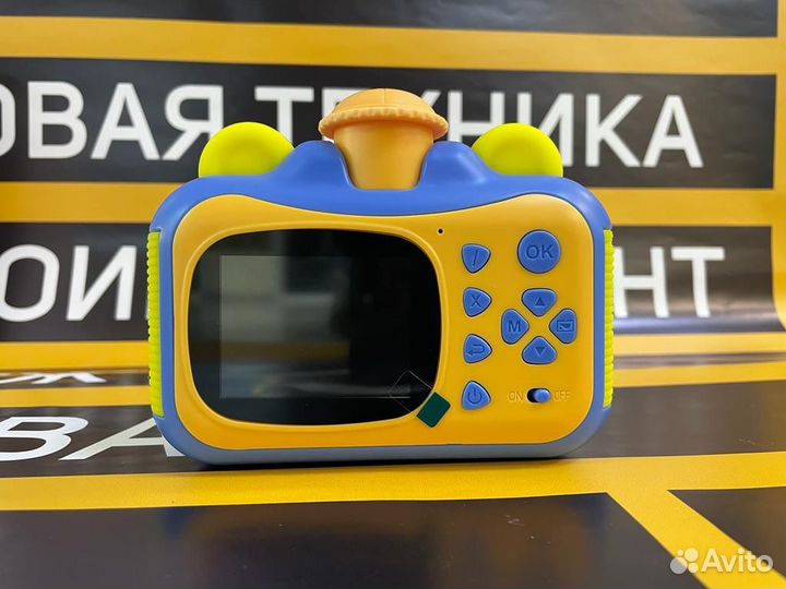 Детский фотоаппарат Print Camera Children’s blue