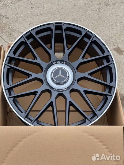 Диски r20 5x112 Mercedes-Benz AMG 63S черные разно