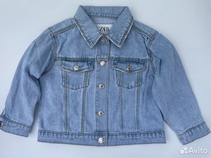 Джинсовка Zara для девочек 92-110