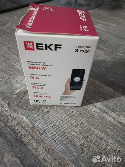 Умная wi-fi розетка EKF