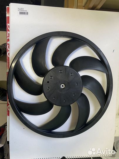 Peugeot 206 крыльчатка вентилятора охлаждения