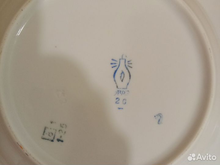 Тарелки лфз СССР