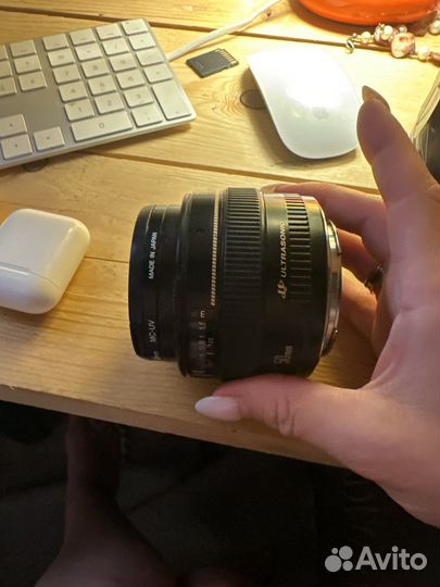 Объектив canon 50mm 1 4 ef