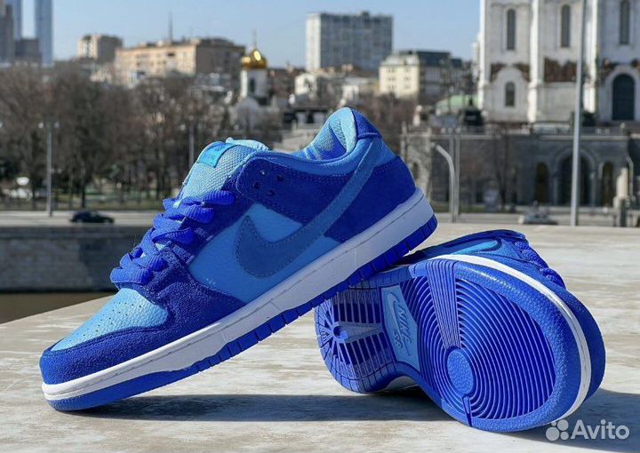 Nike sb dunk low pro blue raspberry