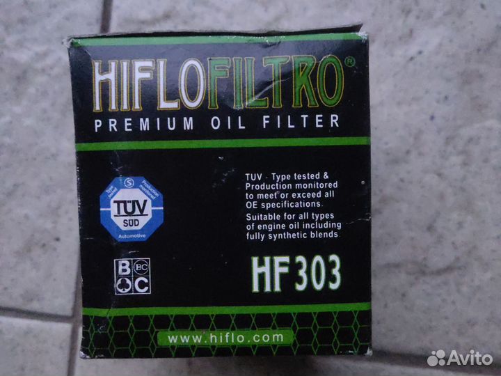 Hiflo hf 303 фильтр масляный