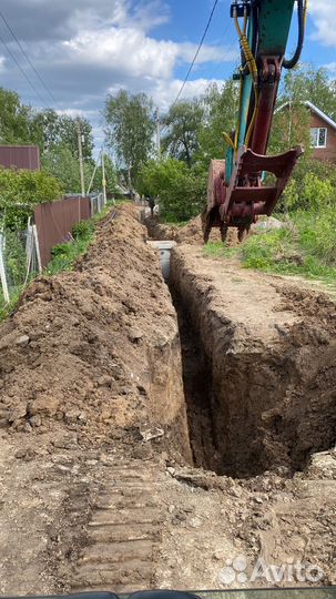 Сливная яма, водопровод, канализация под ключ