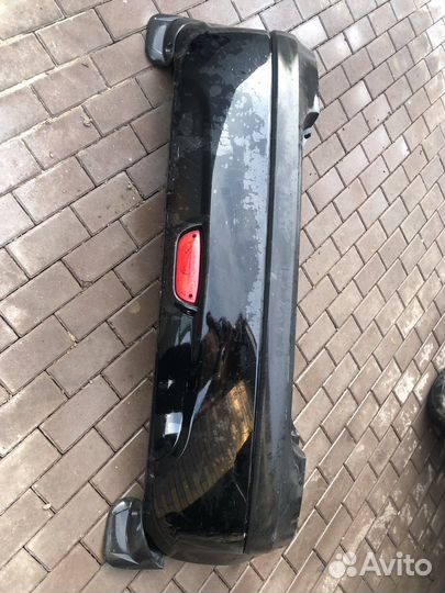 Задний бампер hyundai getz