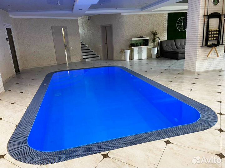 Бассейн переливной 6x3 пвх