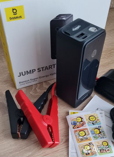 Бустер/Jump starter, пусковое автоустройство 3в1