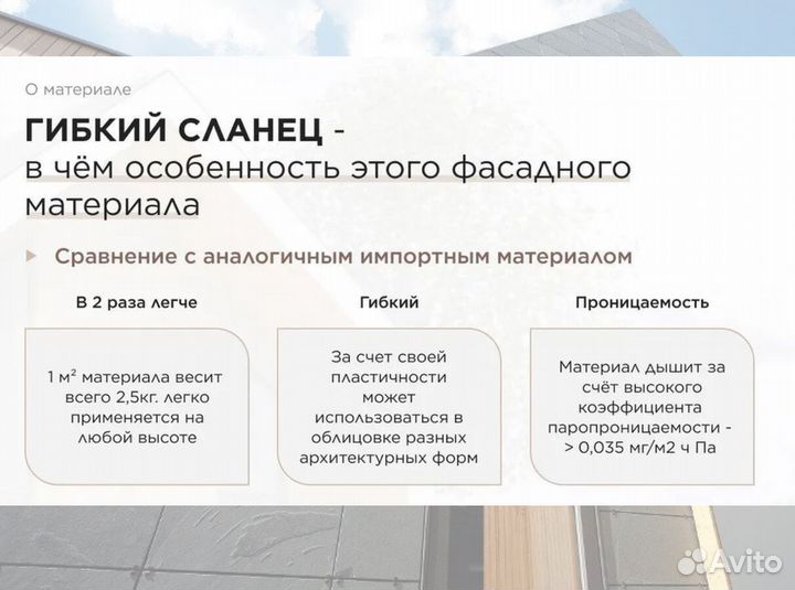 Фасадная плитка сланец