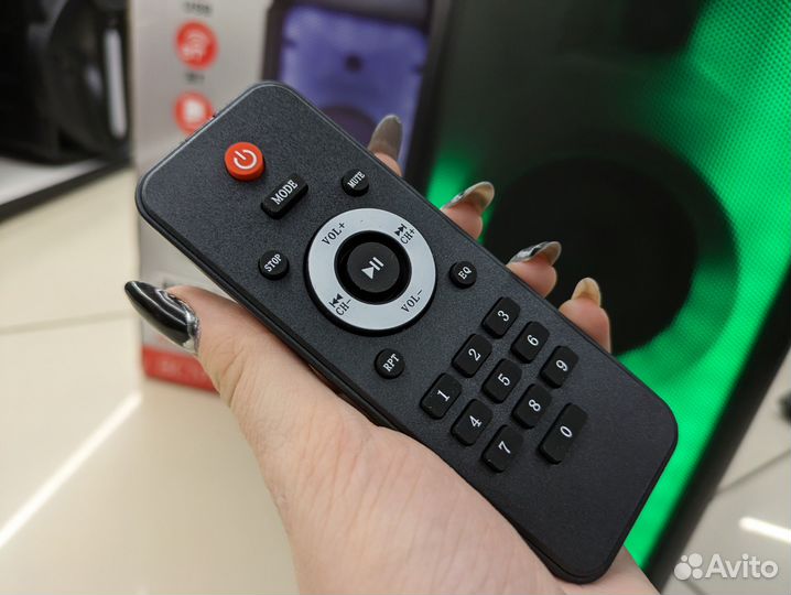 Колонка Eltronic 500 ватт п содсветкой Bluetooth