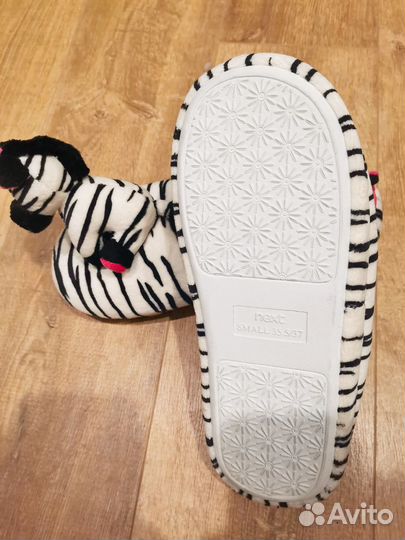 Тапочки next зебры